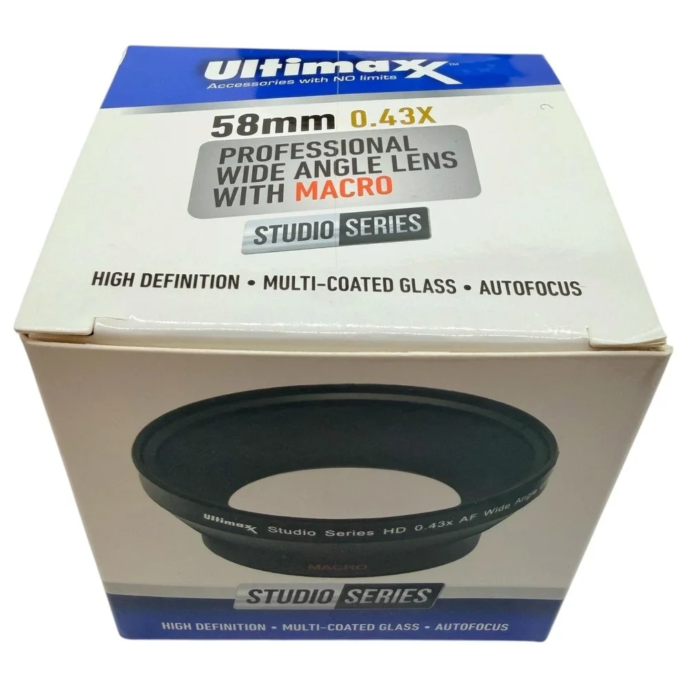 JJC Zeikos AgfaPhoto Camera Accessory Bundle Lens Pouch Filters Wide‎ Angle New